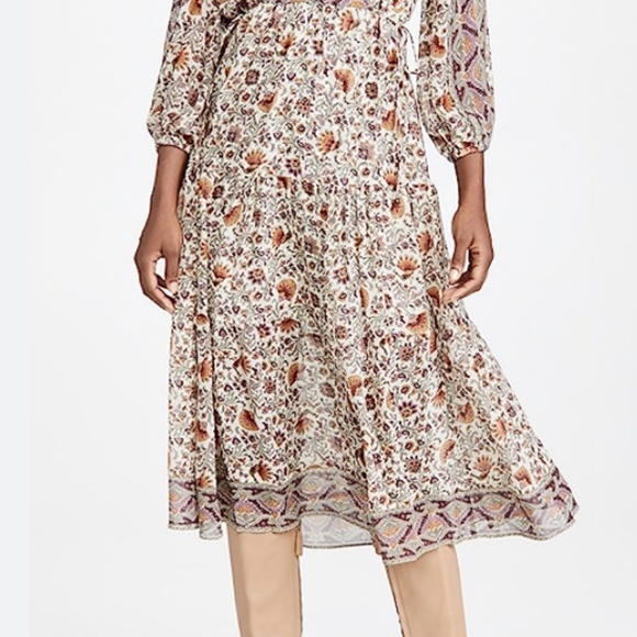 Veronica Beard ‘Yoelle’ 100% silk dress and slip. Size 10 - Picture 6 of 7